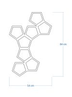Rankhilfe Metall Pentagon M 54x84 cm - Image 5