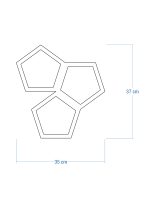 Rankgitter Pentagon S 35x37 cm - Image 5