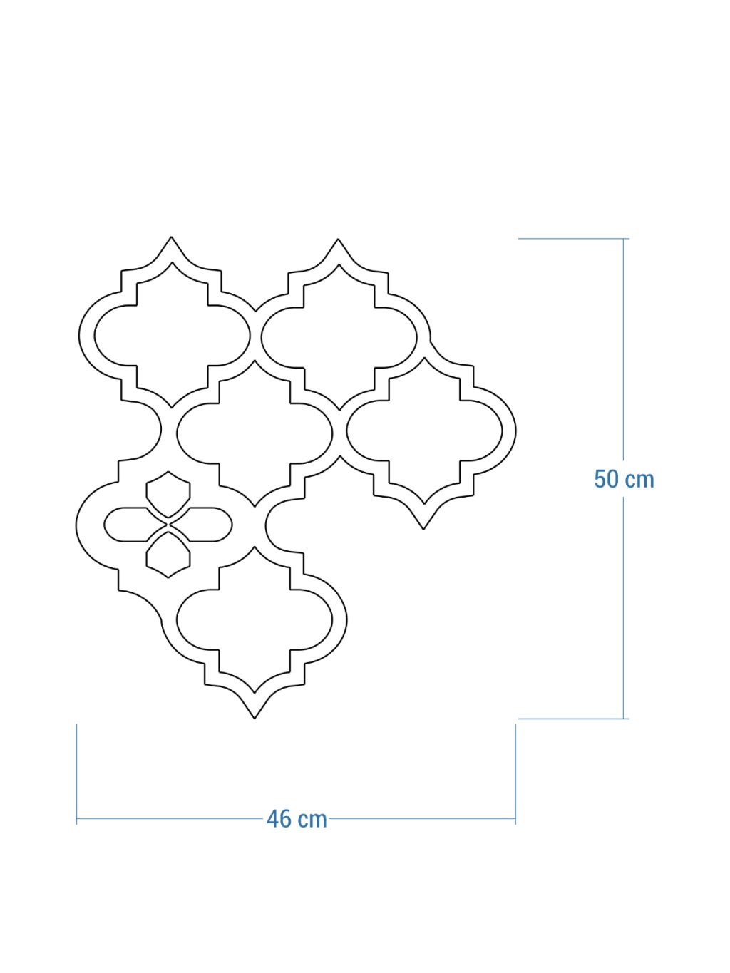 Rankhilfe Maroko S 45x50 cm - Image 5
