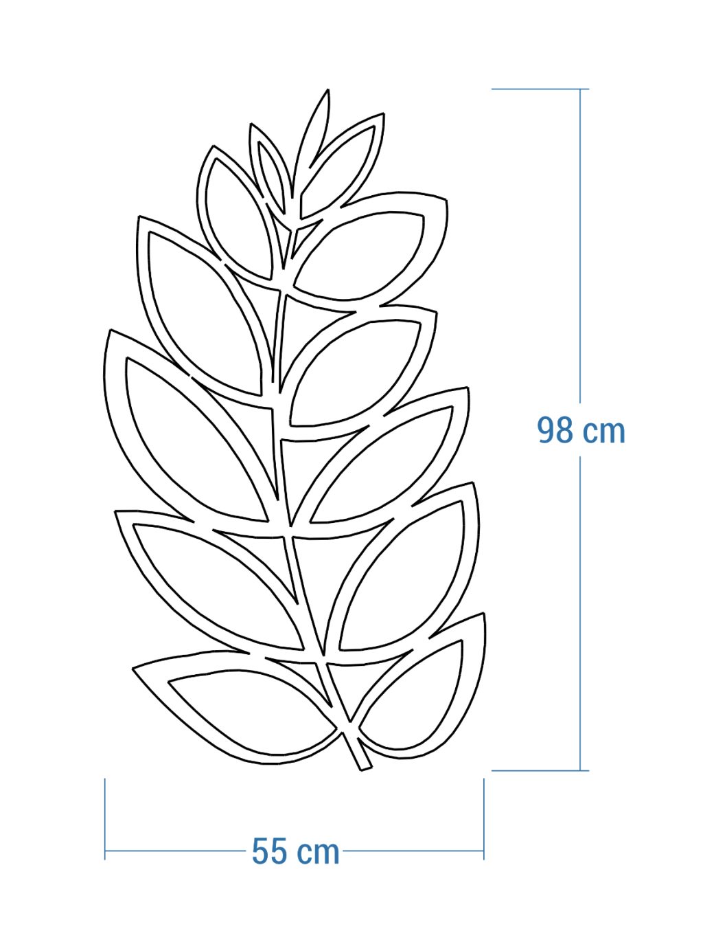 Rankhilfe Floral L 55x98 cm - Image 5