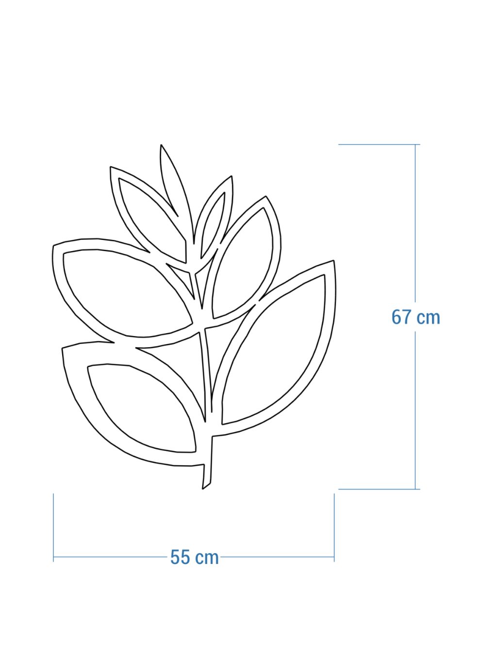 Rankhilfe Floral M 55x67 cm - Image 5