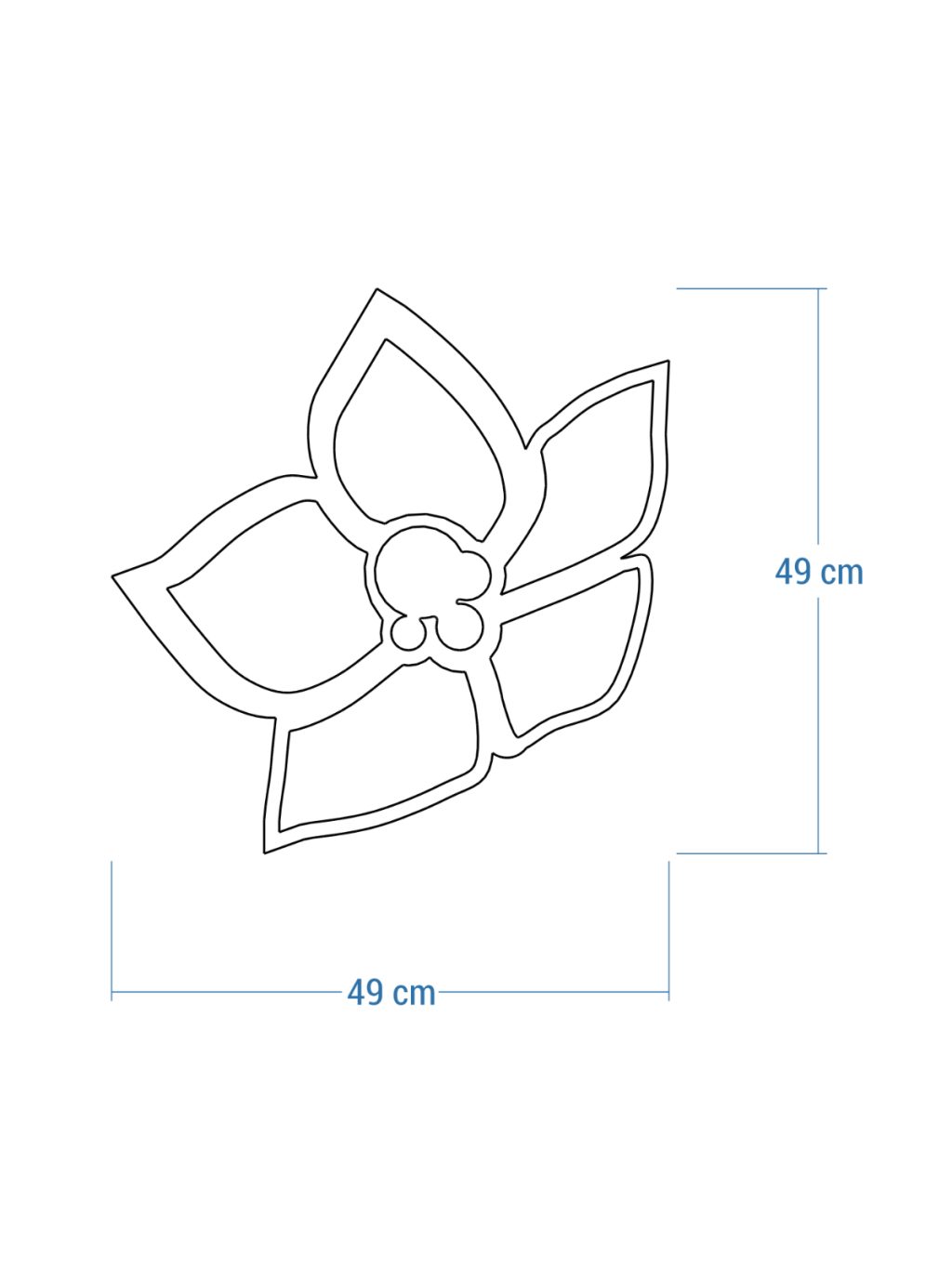 Rankhilfe Floral S 49x49 cm - Image 5