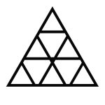 Rankhilfe Dreiecke S 52x45 cm