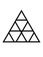 Rankhilfe Dreiecke S 52x45 cm