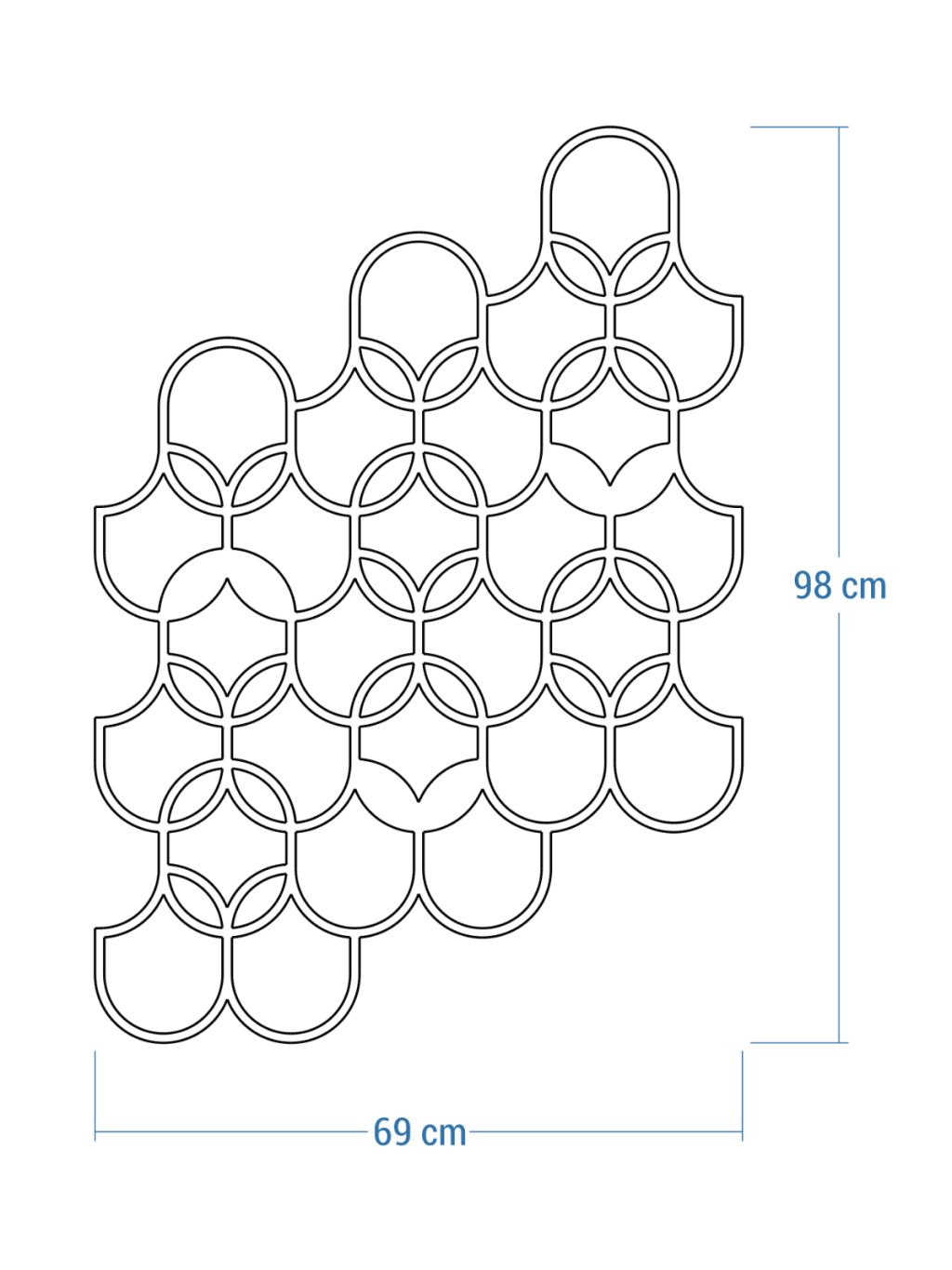 Rankhilfe Orient L 69x98 cm - Image 5