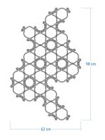 Wandspalier Esso L 62x98 cm - Image 4