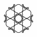 Wandspalier Esso S 34x33 cm