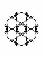 Wandspalier Esso S 34x33 cm