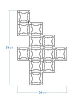 Wandspalier Matte L 66x98 cm - Image 4