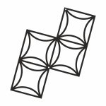 Wandspalier Matte S 33x49 cm