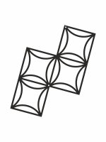 Wandspalier Matte S 33x49 cm