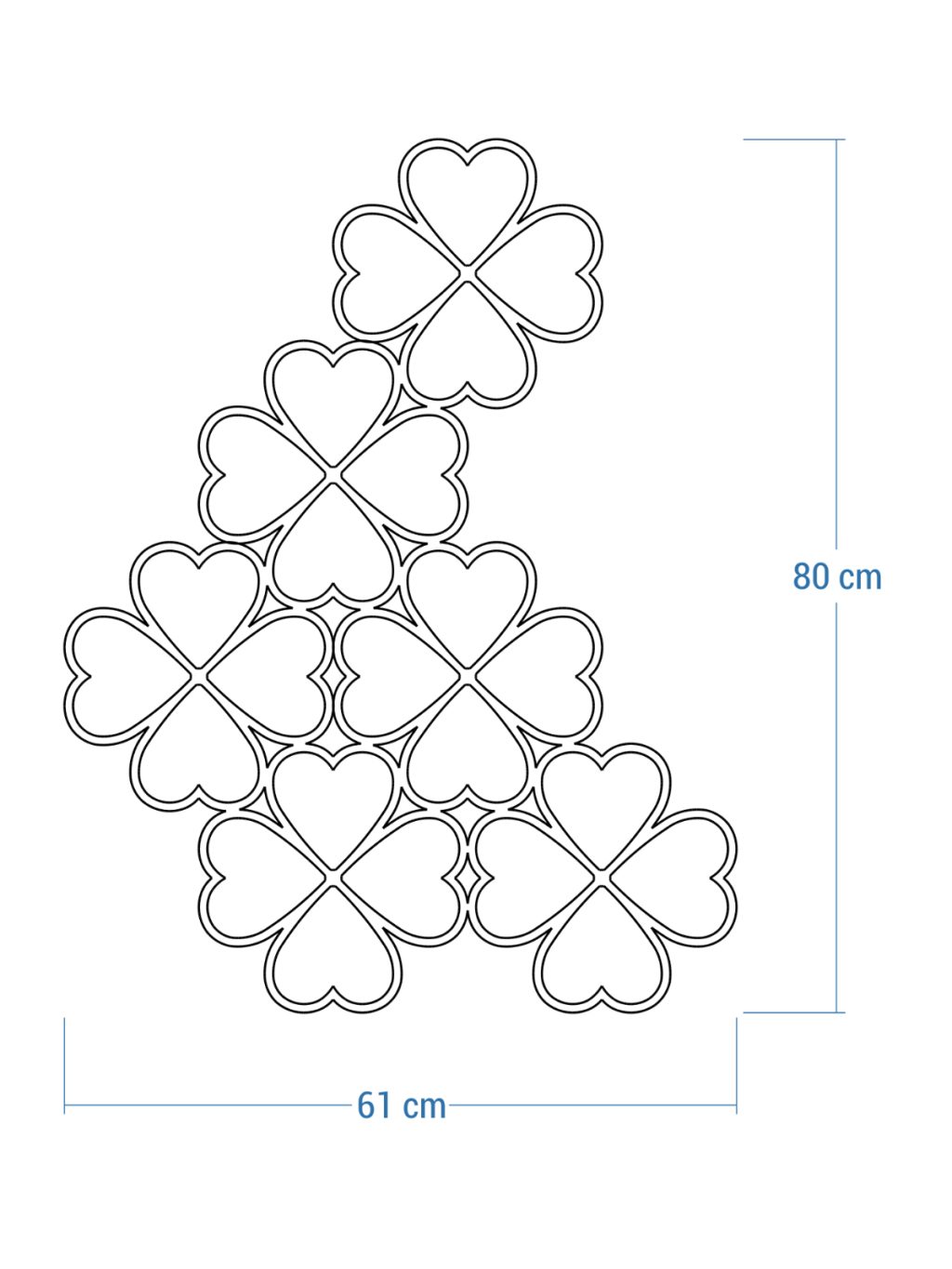 Rankhilfe Metall Trebo M 61x80 cm - Image 4