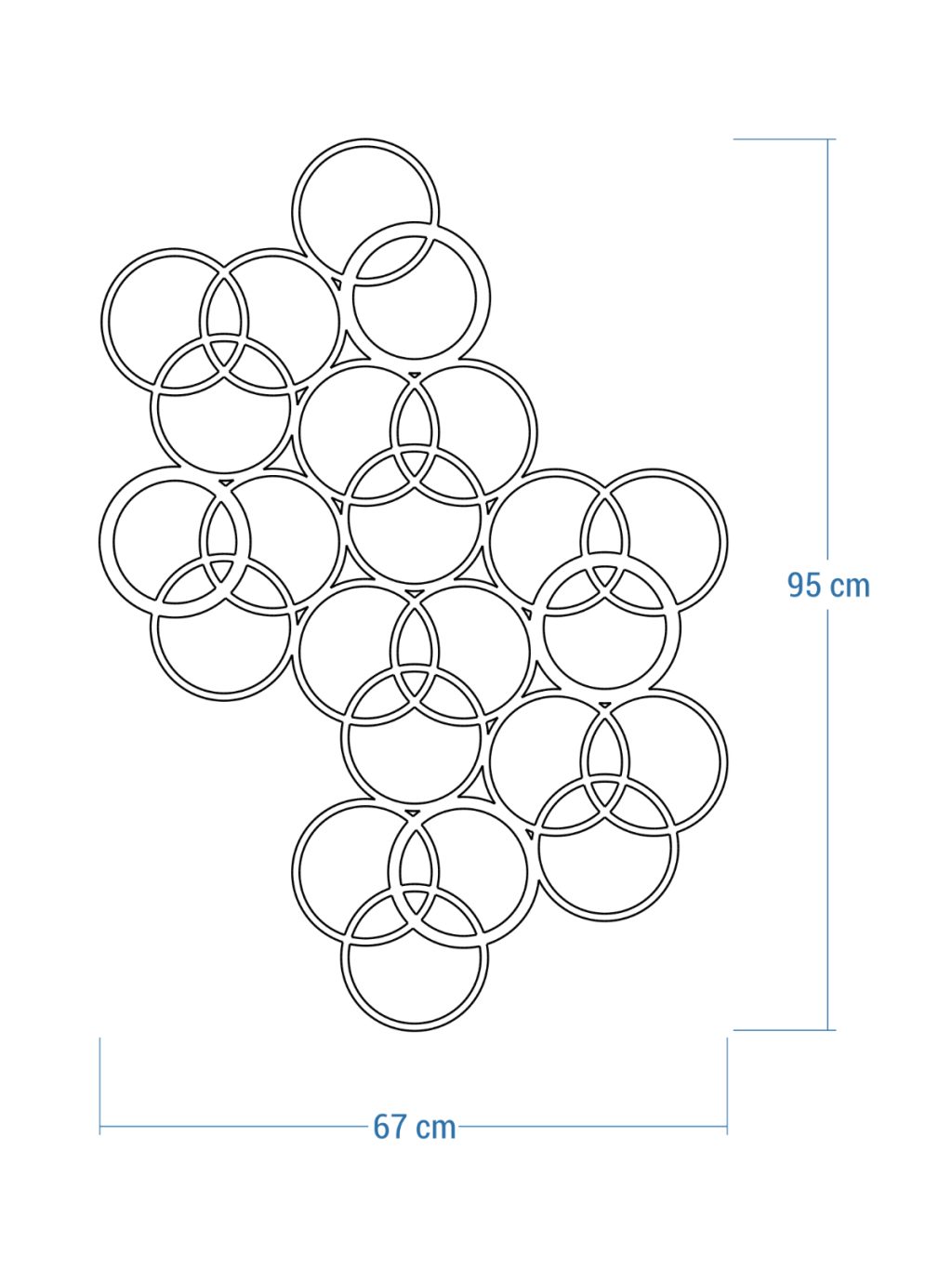 Rankhilfe Metall Kulos L 67x95 cm - Image 4