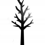 Kleiderhaken Baum 130 cm