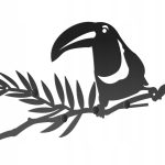 Wandhaken Tukane 40 cm