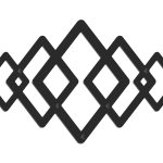 Wandhaken Geometric 60 cm