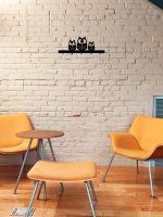 Wandgarderobe Eulen 50 cm - Image 2