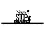 Wandgarderobe Never Stop Dreaming 100 cm
