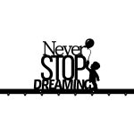 Wandgarderobe Never Stop Dreaming 100 cm