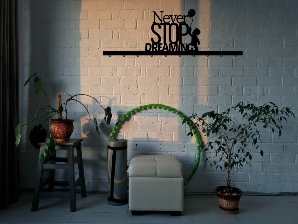 Wandgarderobe Never Stop Dreaming 100 cm - Image 2