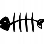 Kleiderhaken Wand Fisch 40 cm