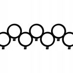 Hakenleiste  Räder 60 cm