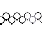 Hakenleiste  Räder 80 cm