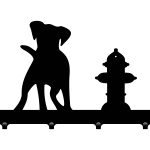 Kleiderhaken Hund 40 cm