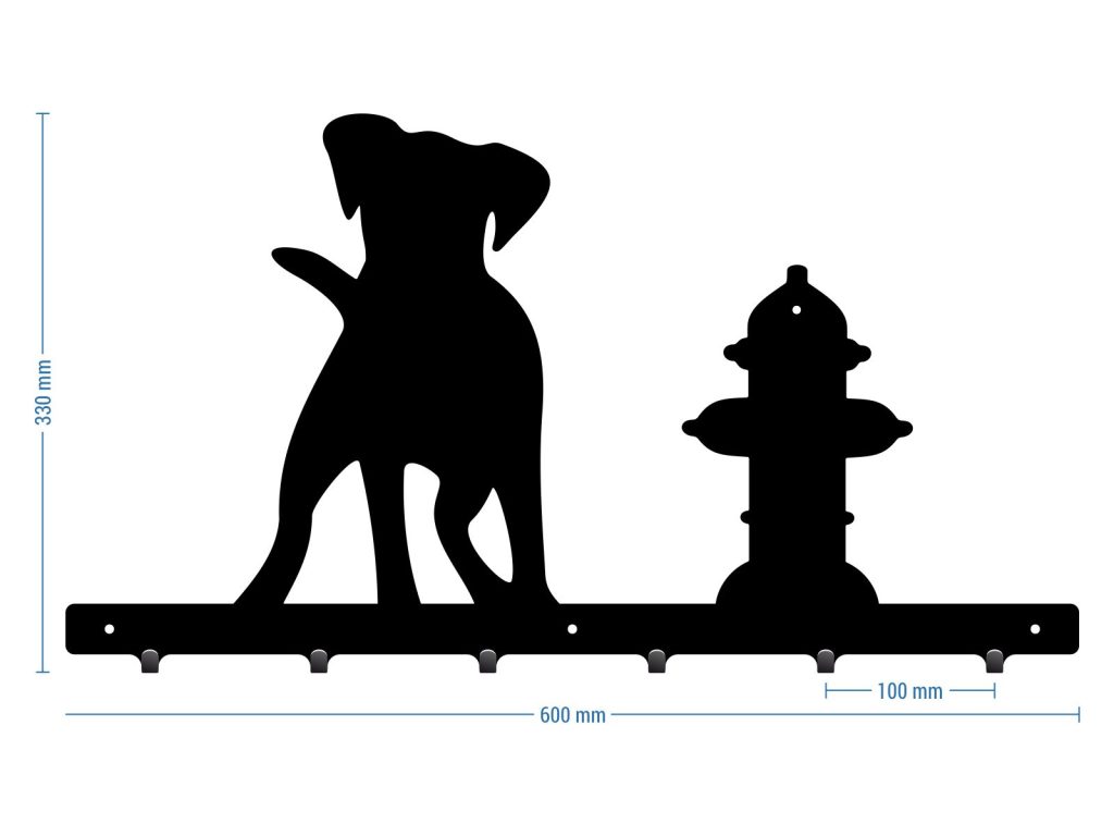 Kleiderhaken Hund 60 cm - Image 2