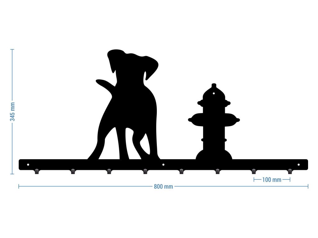 Kleiderhaken Hund 80 cm - Image 2