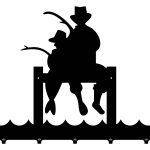 Kleiderhaken Angler 50 cm