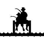 Kleiderhaken Angler 90 cm