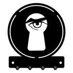 Schlüsselhalter Auge 13 cm