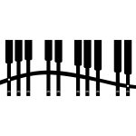 Kleiderhaken Tasten 40 cm