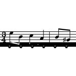 Kleiderhaken Fünfzeilig 80 cm