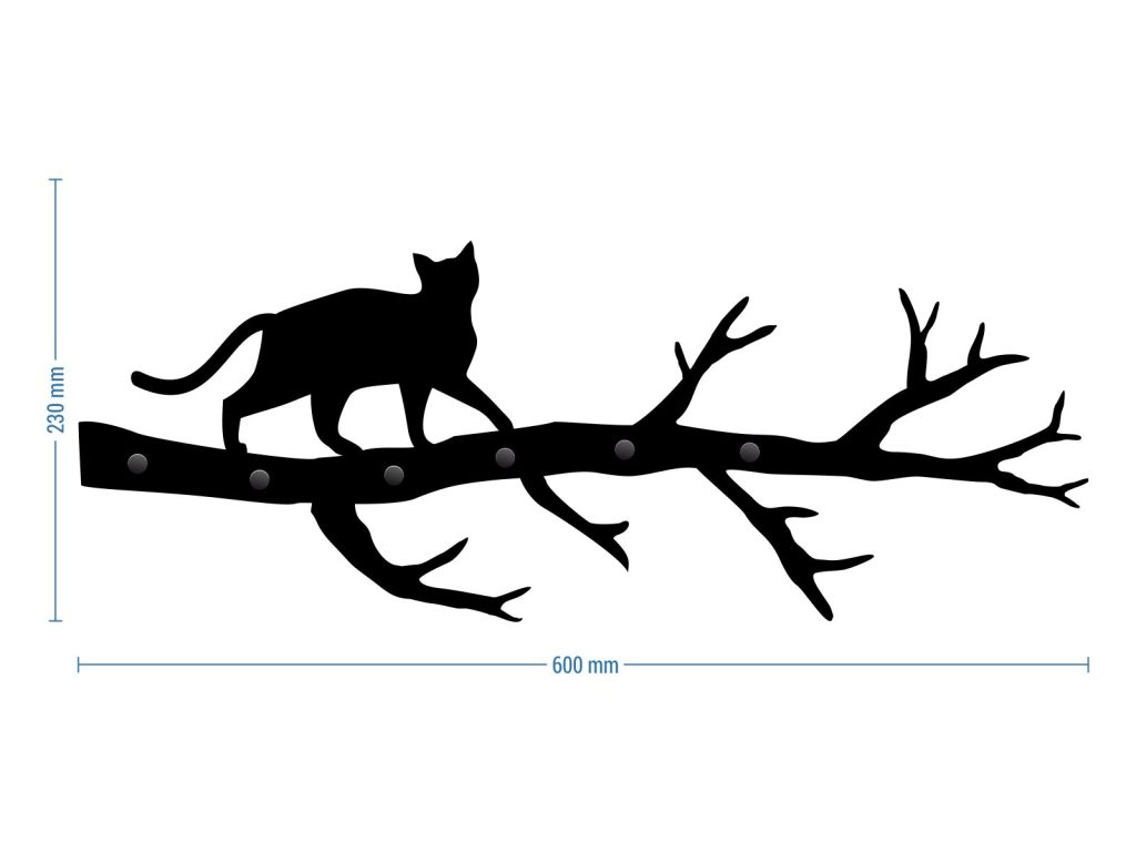 Kleiderhaken Zweigstelle 60 cm - Image 2