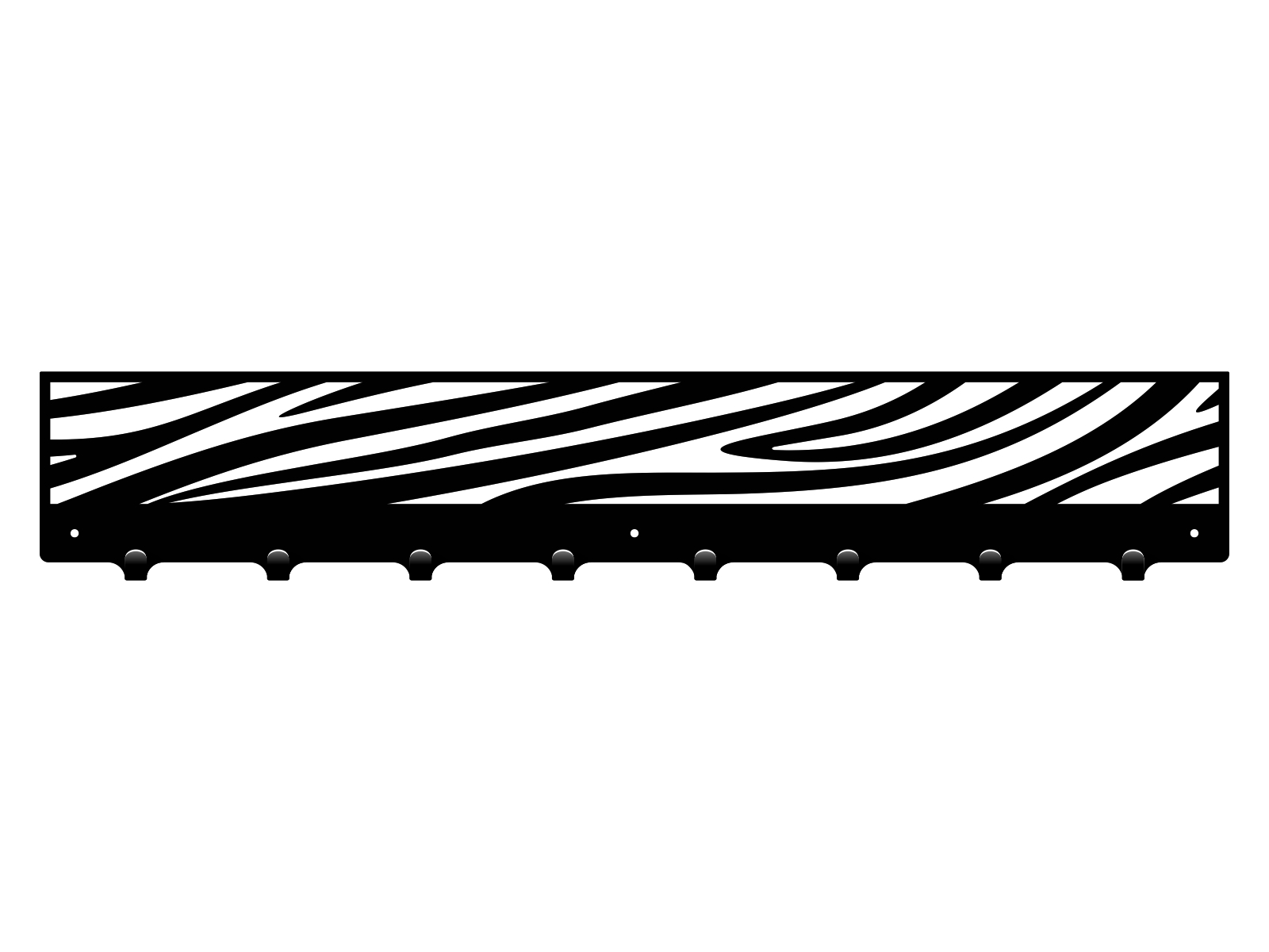wie141-80-cza Wandhaken Zebra 80 cm - Image 1