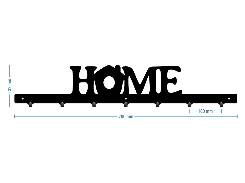 Wandgarderobe Home 70 cm - Image 3