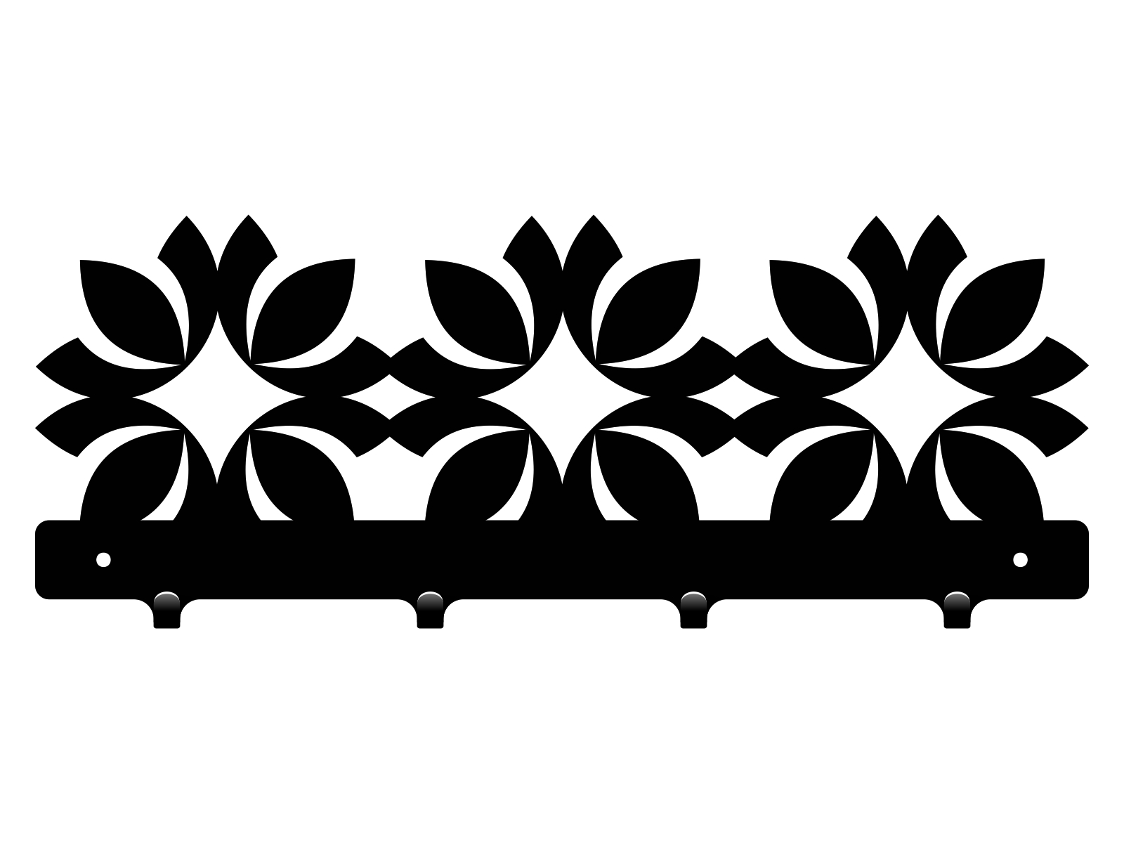 wie282-40-cza Hakenleiste Marokkanisch II 40 cm - Image 1