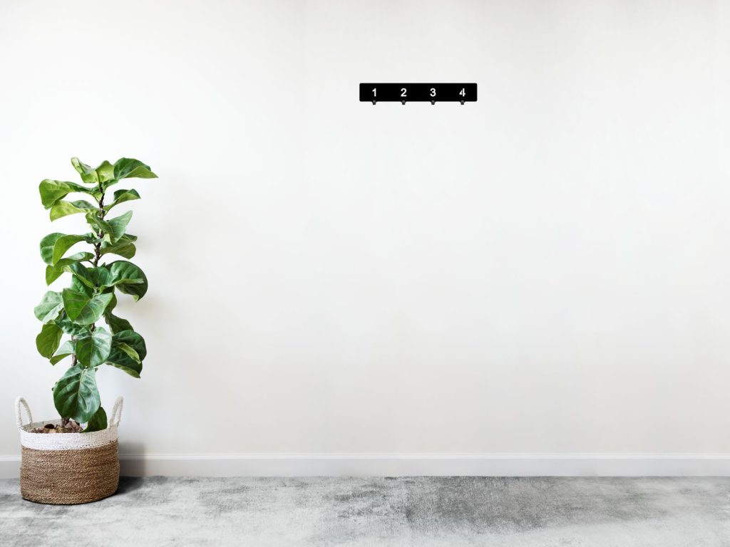 Garderobenleiste mit Nummern 40 cm - Image 3