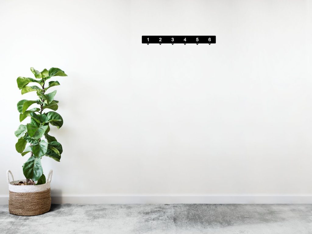 Garderobenleiste mit Nummern 60 cm - Image 3