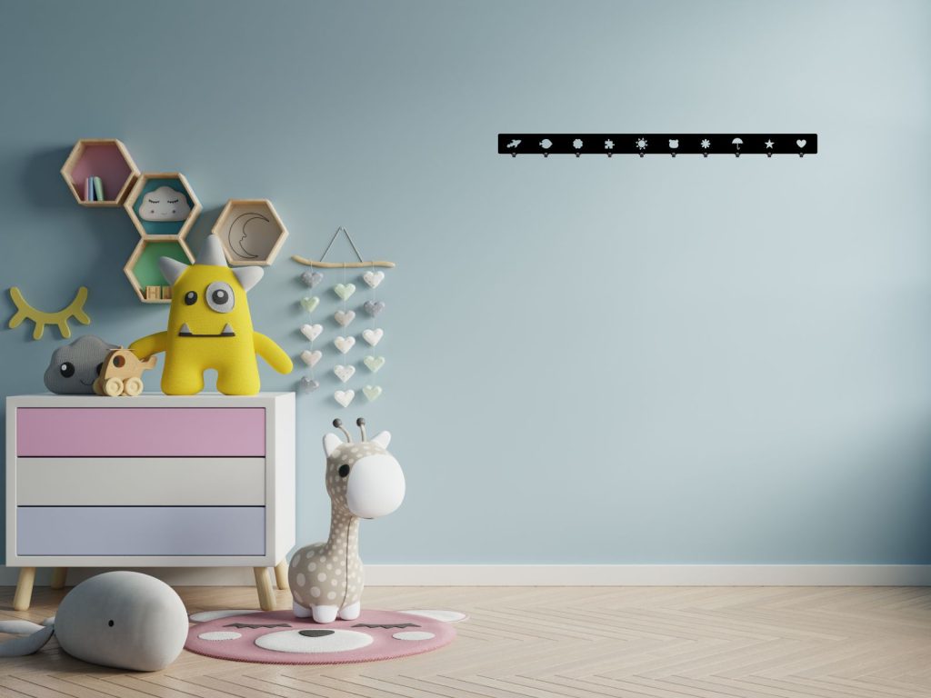 Garderobenhaken für den Kindergarten 100 cm - Image 3