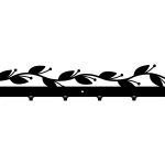 Garderobenhaken Zweig 60 cm