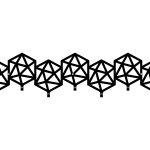 Garderobenhaken Geometric 70 cm