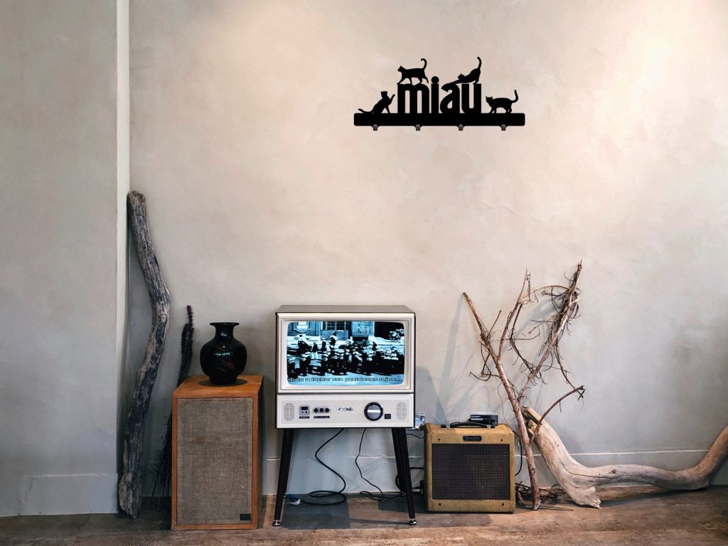 Garderobenleiste Katzen 40 cm - Image 2