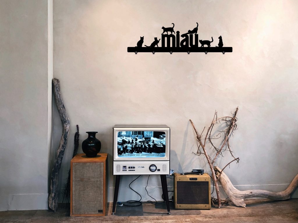 Garderobenleiste Katzen 60 cm - Image 2