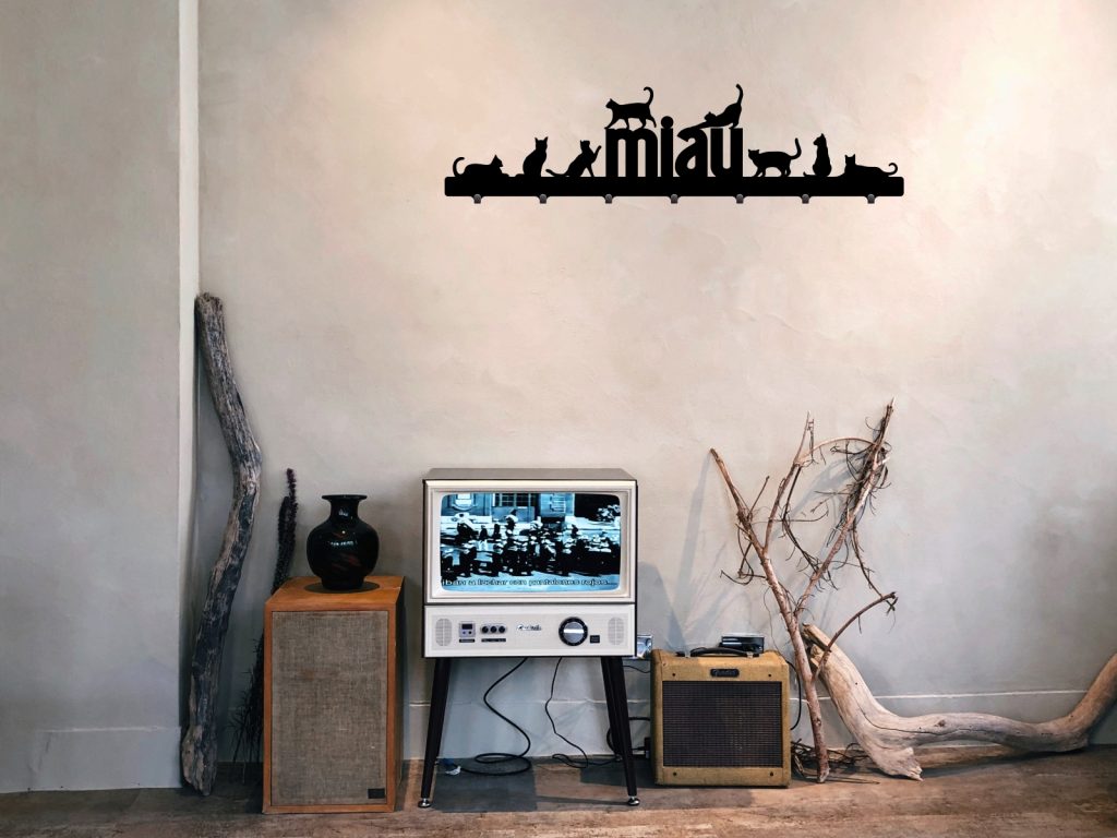 Garderobenleiste Katzen 70 cm - Image 2