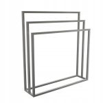 Handtuchständer dreifach Edelstahl geschliffen L - Image 2