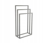 Handtuchständer dreifach Edelstahl geschliffen S - Image 2