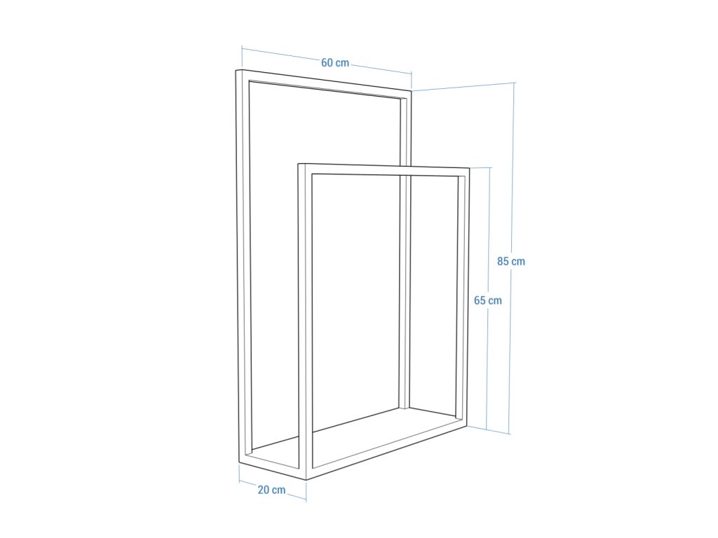 Handtuchständer Edelstahl M - Image 5